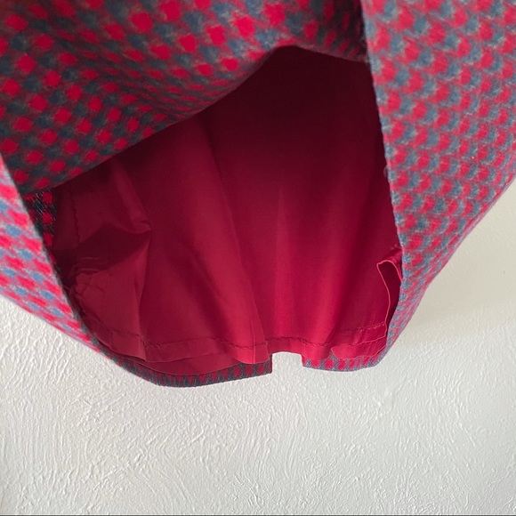 Vintage Pendleton red wool skirt suit set - Picture 7 of 12